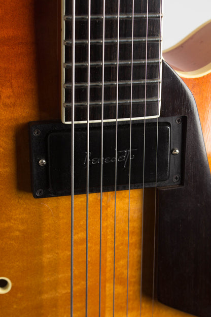 Borys B120-7 Deluxe 7 string Arch Top Electric Guitar (1993)