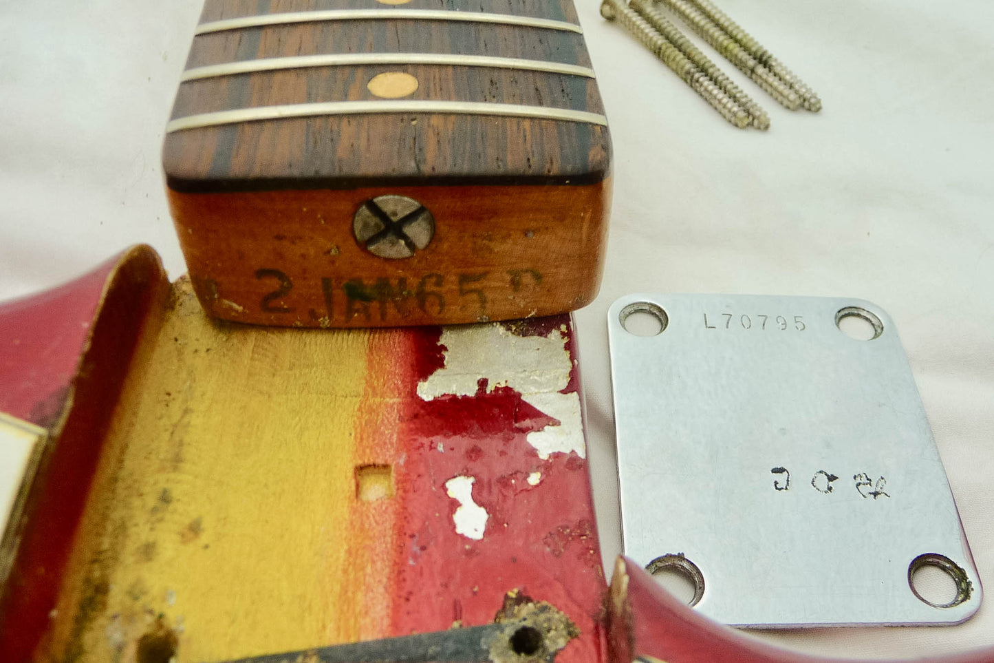 Fender Stratocaster Solid Body Electric Guitar (1965)