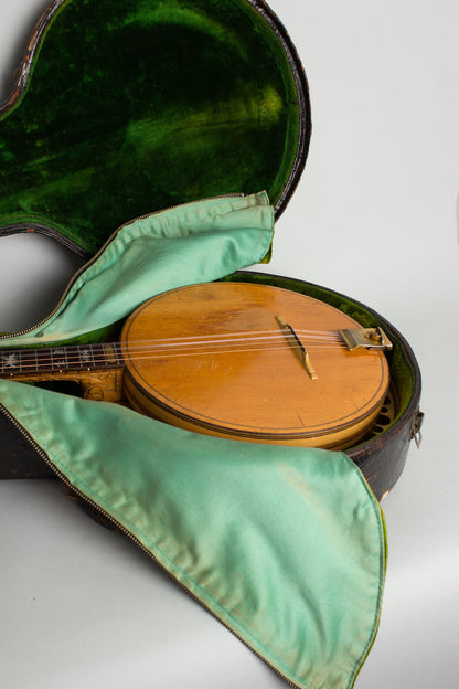 Paramount Tenor Harp Style E Wood Top Banjo (1924)