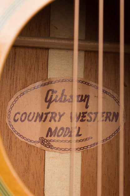 Gibson Country Western Flat Top Acoustic Guitar (1964)