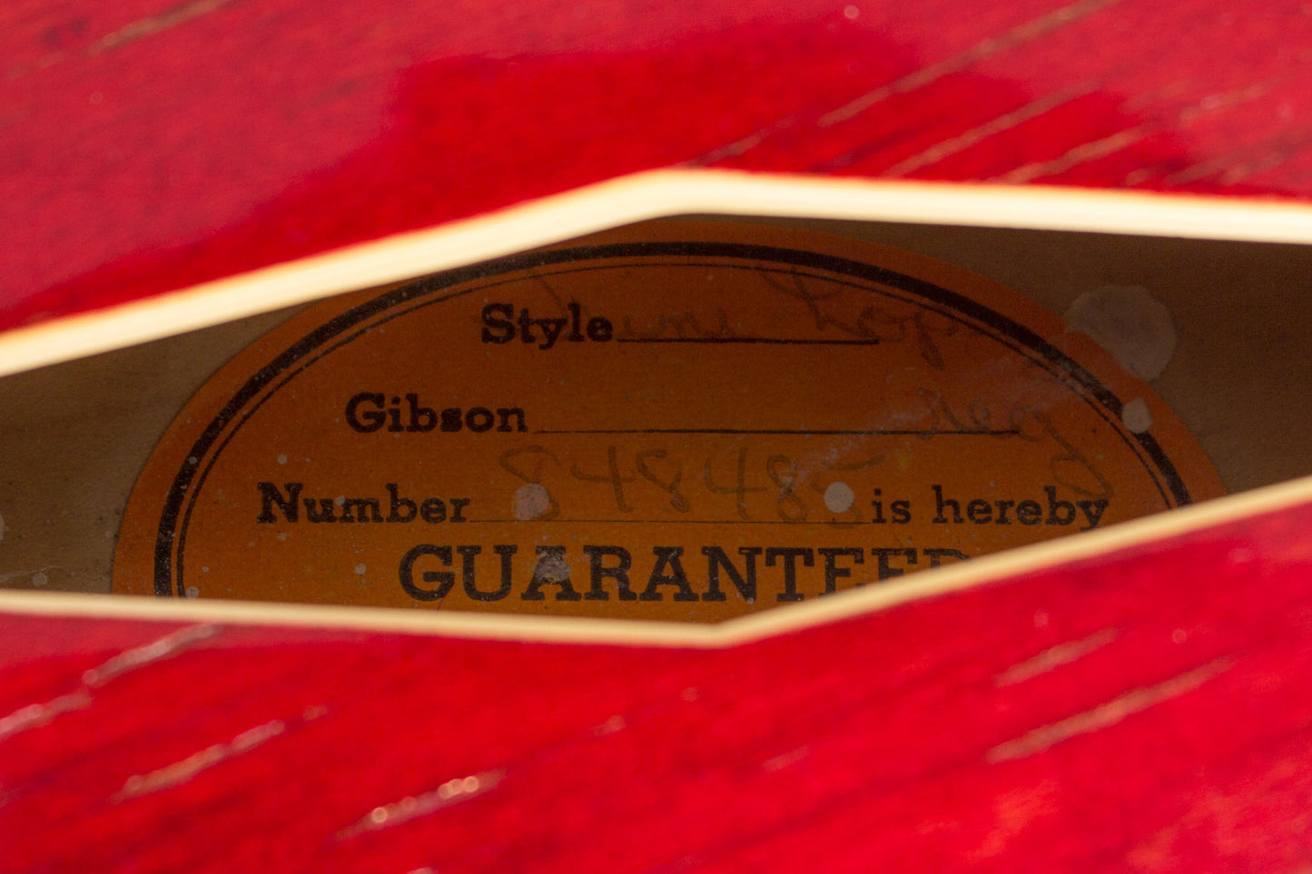 Gibson Trini Lopez Standard Semi-Hollow Body Electric Guitar (1966)