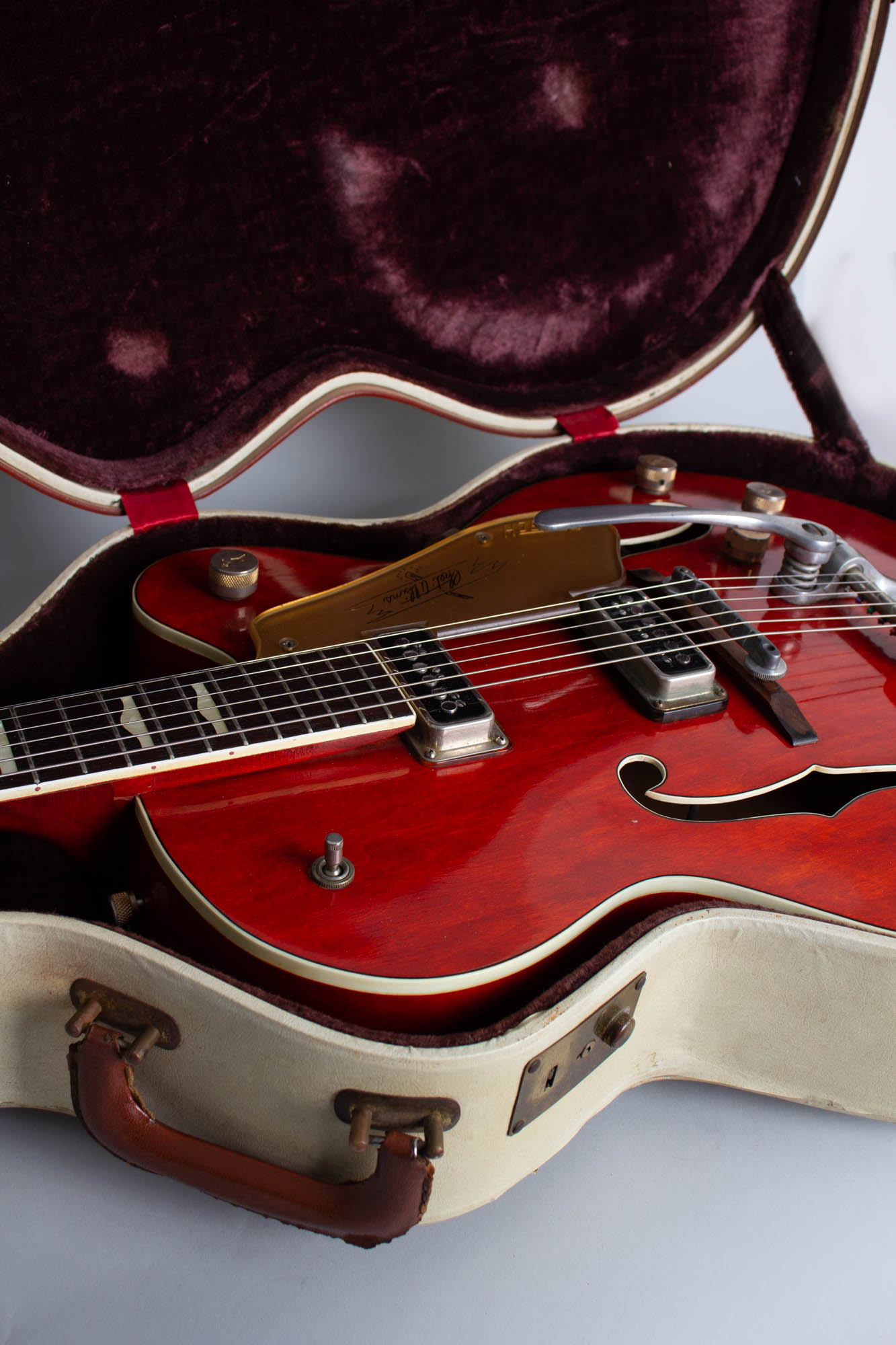 Gretsch Model 6120 Chet Atkins Hollow Body Arch Top Hollow Body Electric Guitar (1957)