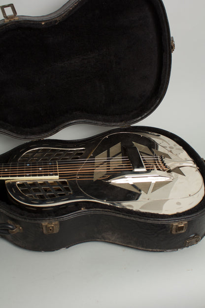National Tricone Exploding Palm Tree Resophonic Guitar (1937)