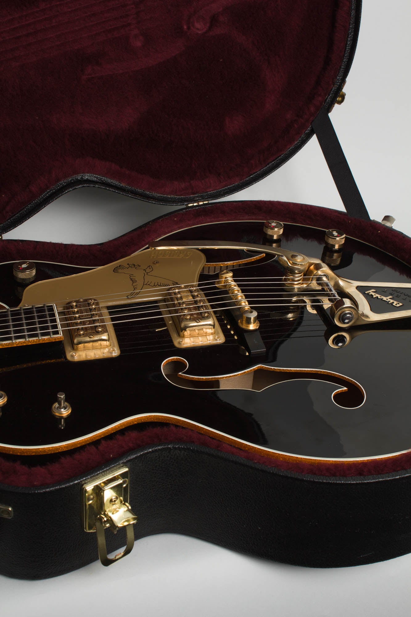Gretsch G-6136TBK Black Falcon Arch Top Hollow Body Electric Guitar (2011)