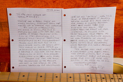 Fender Telecaster Owned and Used by Tom Verlaine Solid Body Electric Guitar (1971)