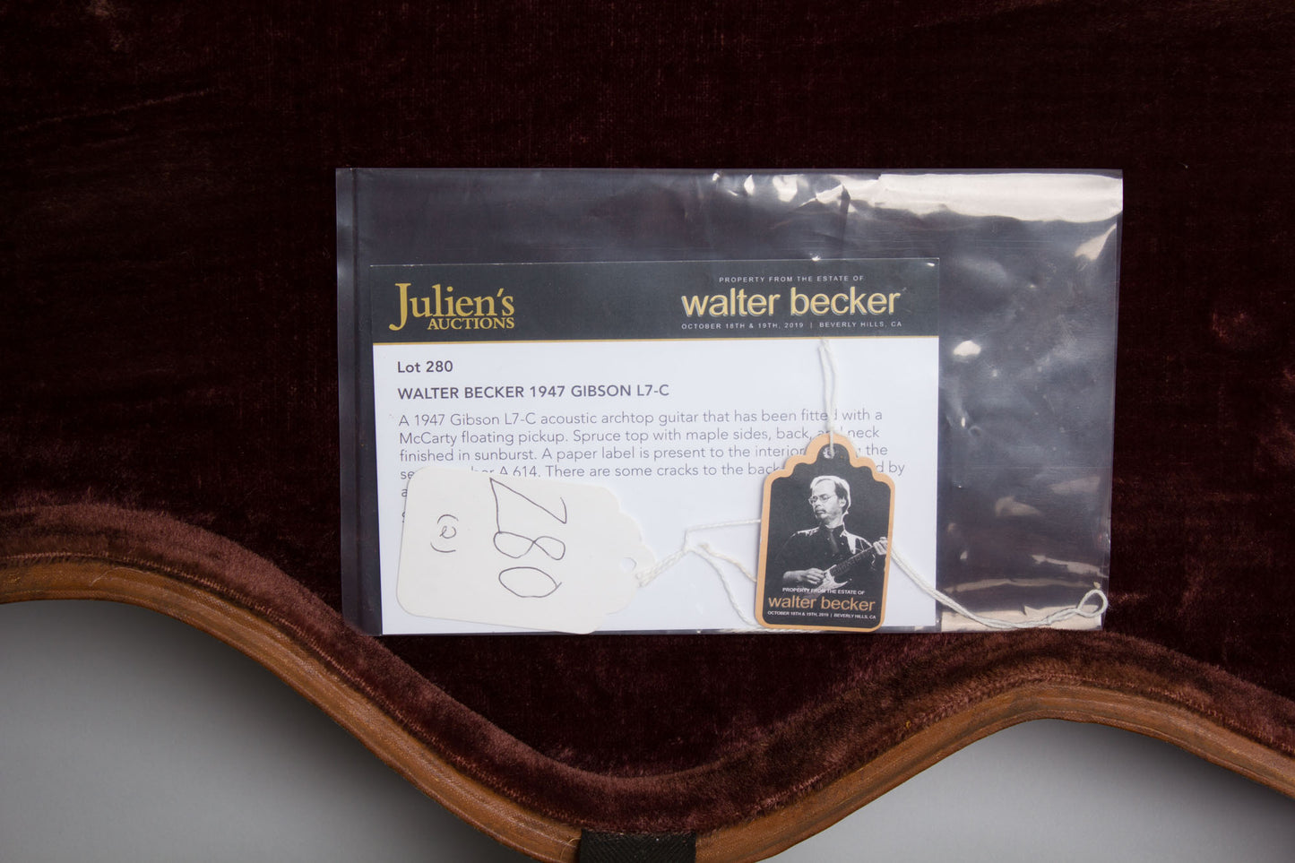 Gibson L-12P Formerly Owned By Steely Dan's Walter Becker Arch Top Acoustic Guitar (1947)