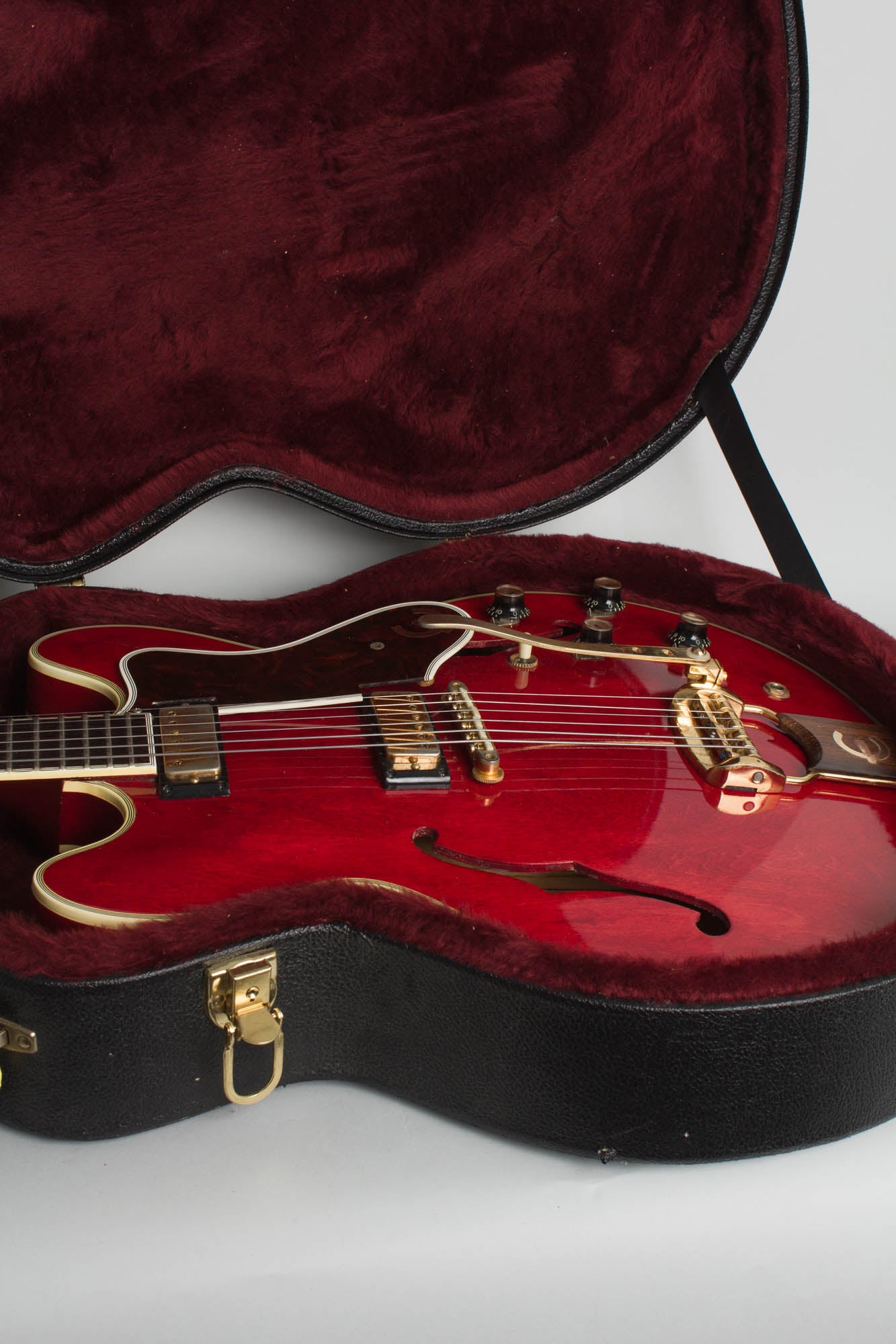 Epiphone Sheraton E212TV Arch Top Semi-Hollow Body Electric Guitar (1964)