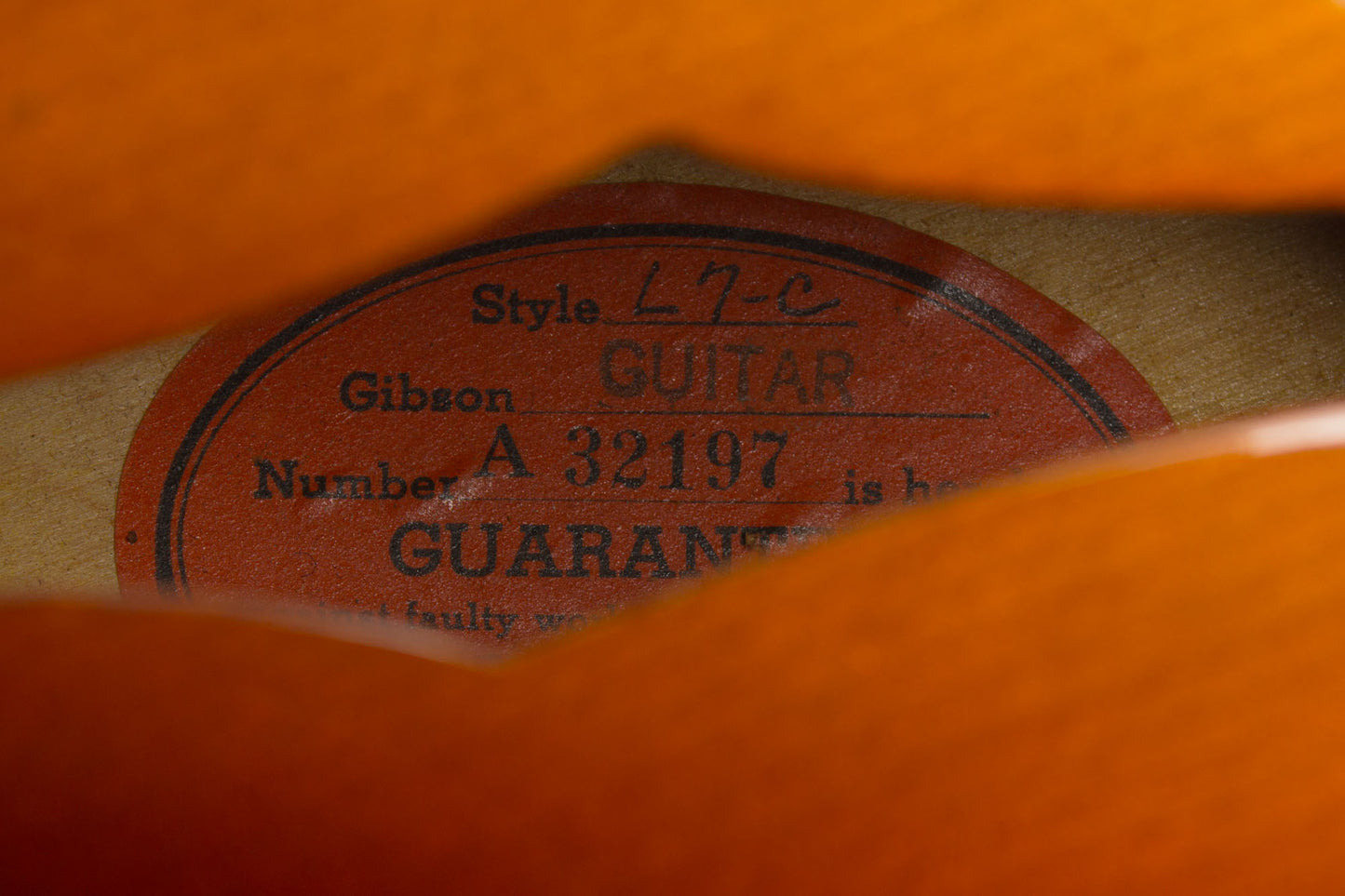 Gibson L-7C Arch Top Acoustic Guitar (1959)