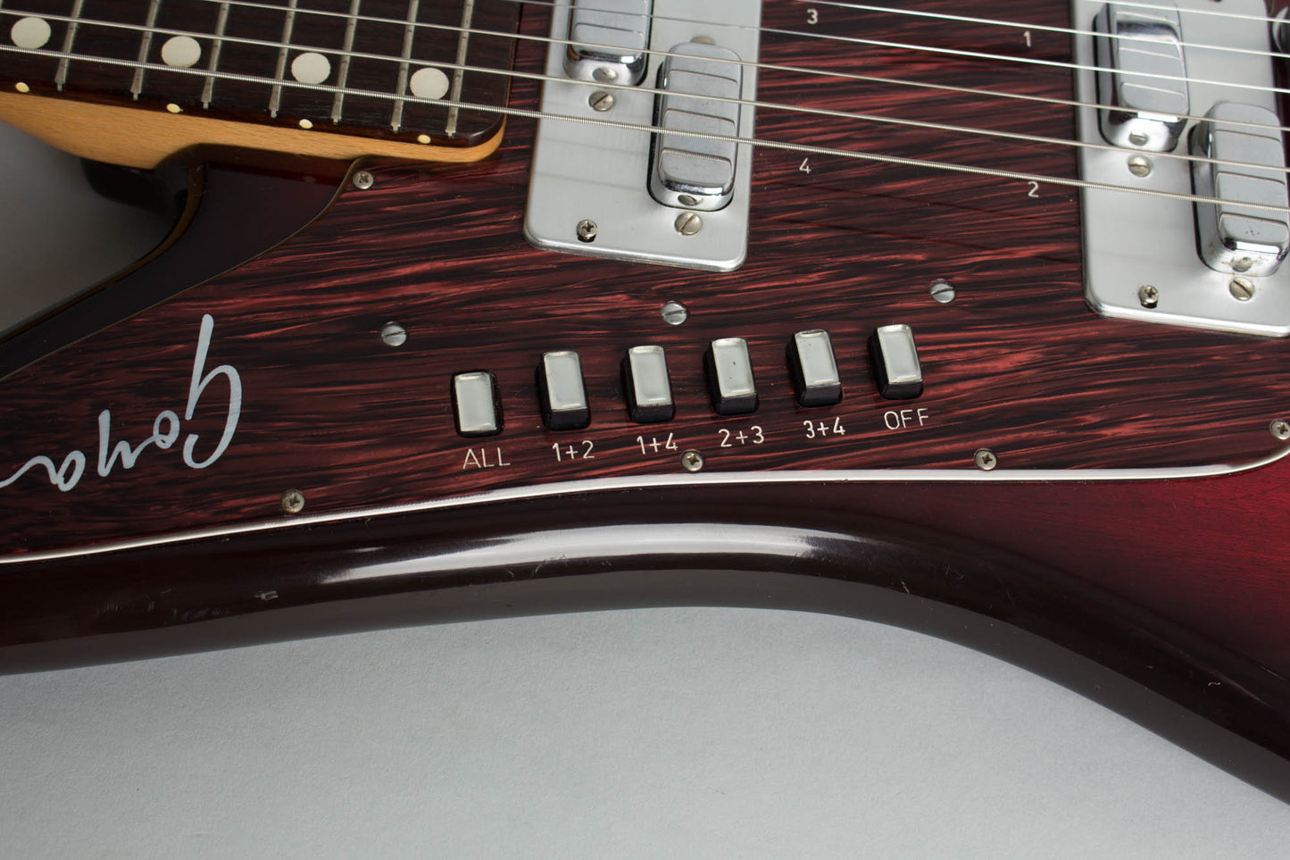 Goya Rangemaster Model 116 SB Solid Body Electric Guitar (1966)