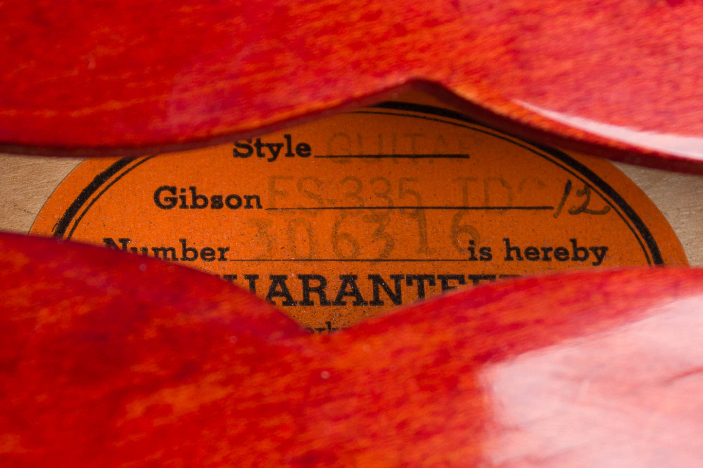 Gibson ES-335-12 TDC 12 String Semi-Hollow Body Electric Guitar (1967)