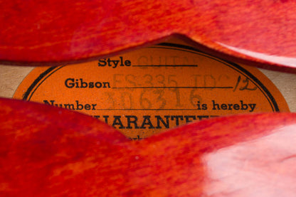 Gibson ES-335-12 TDC 12 String Semi-Hollow Body Electric Guitar (1967)