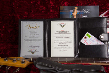 Fender Precision Bass Custom Shop 1959 Relic Solid Body Electric Bass Guitar (2017)