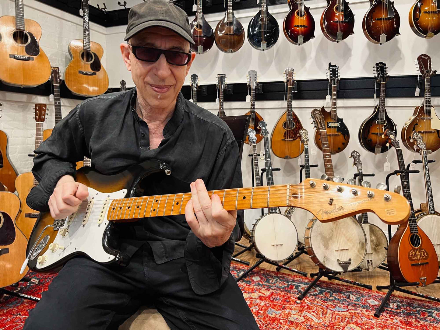 Fender Stratocaster '57 AVRI Owned and used by Elliott Sharp Solid Body Electric Guitar (1982)