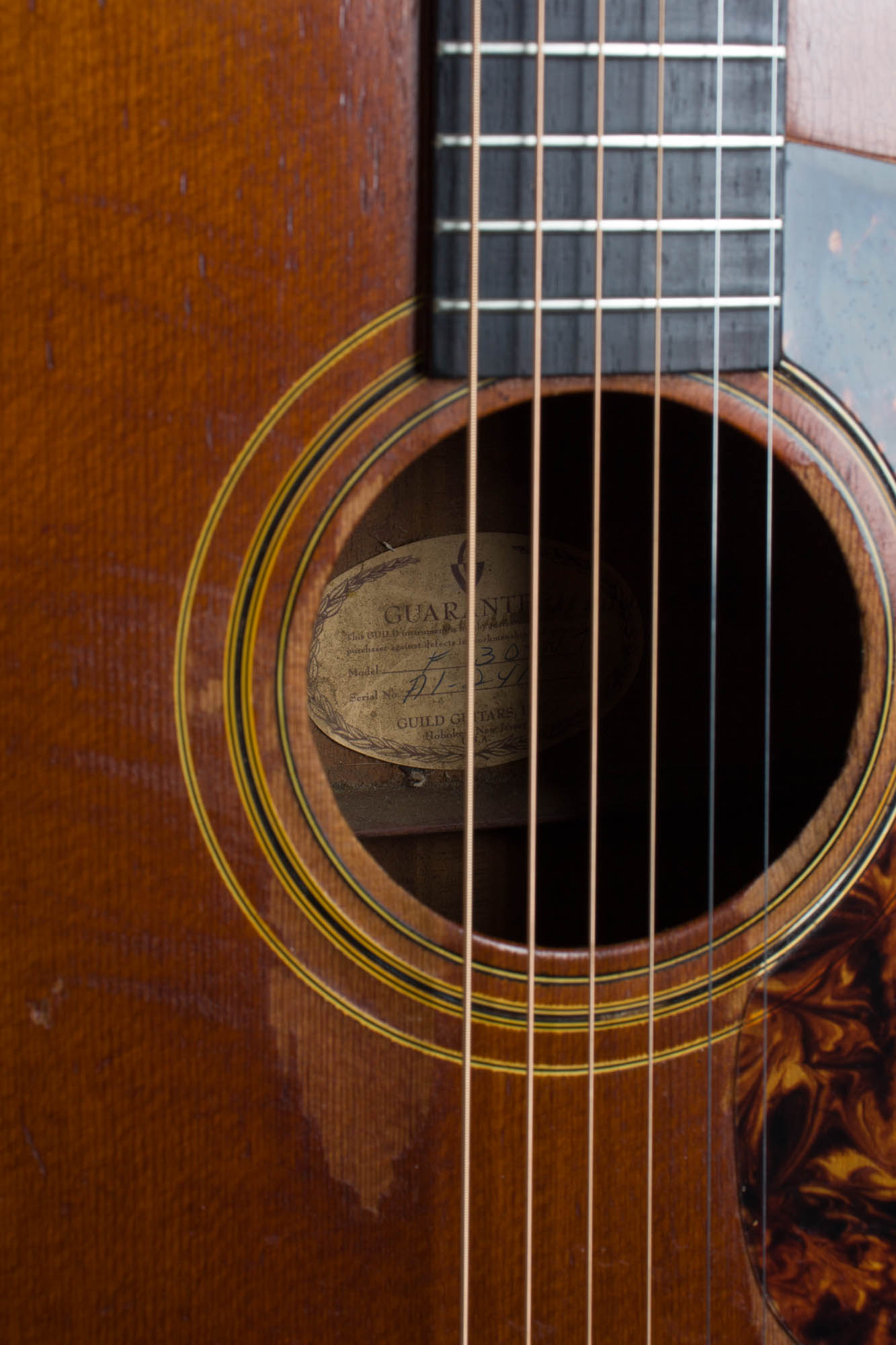 Guild F-30NT Flat Top Acoustic Guitar (1969)