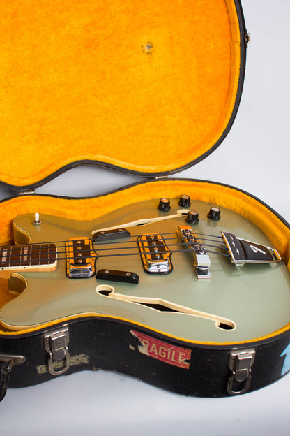 Fender Coronado Bass II Hollow Body Electric Bass Guitar (1967)