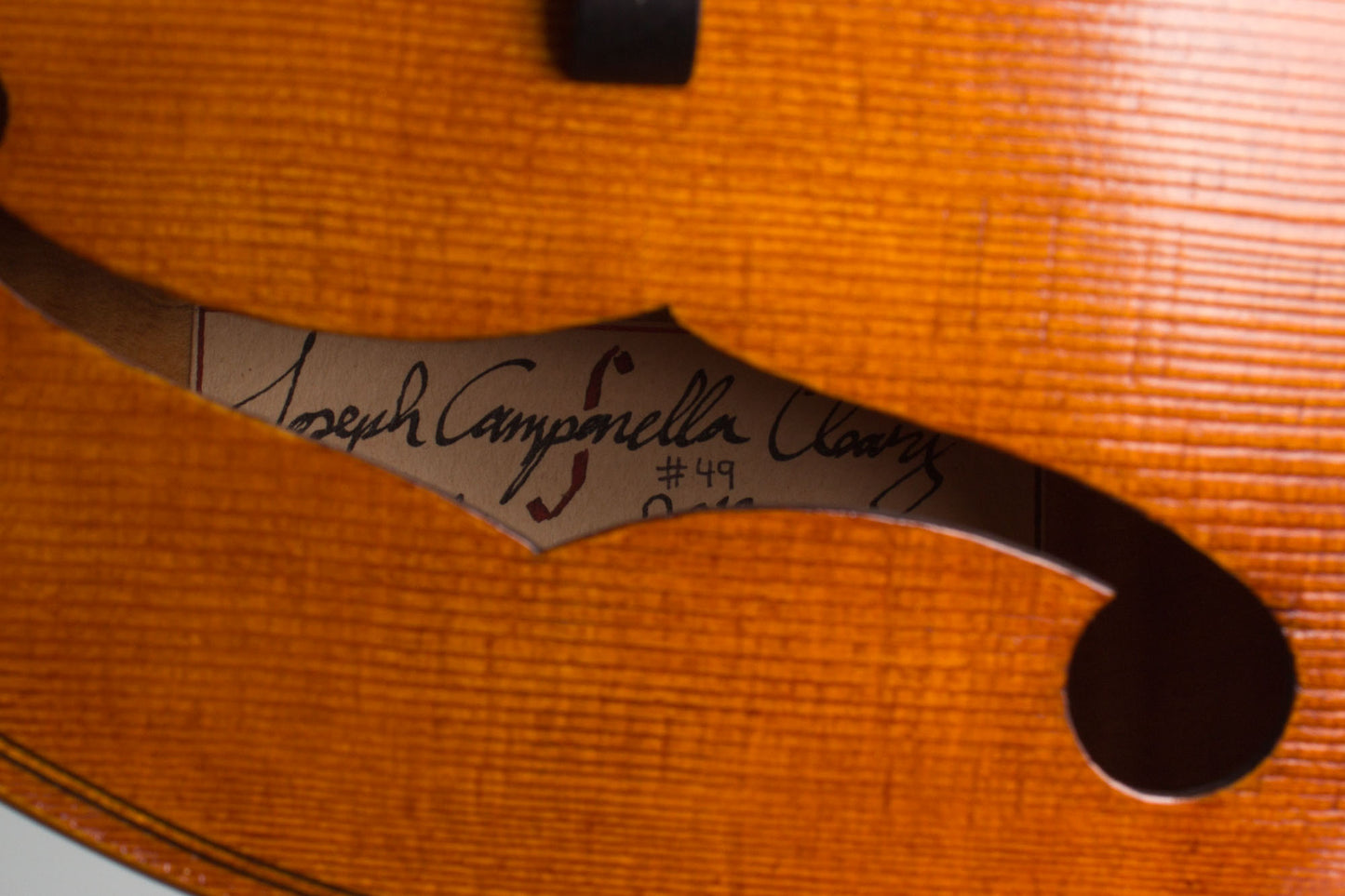 Joseph Campanella Cleary Campanella Carved Top Mandolin (2012)