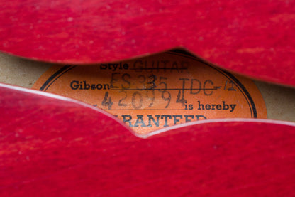 Gibson ES-335-12 TDC 12 String Semi-Hollow Body Electric Guitar (1966)