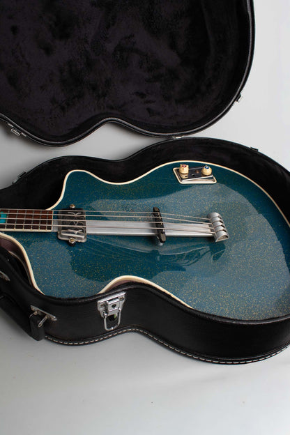 Wandre Waid Bass Semi-Hollow Body Electric Bass Guitar (1962)
