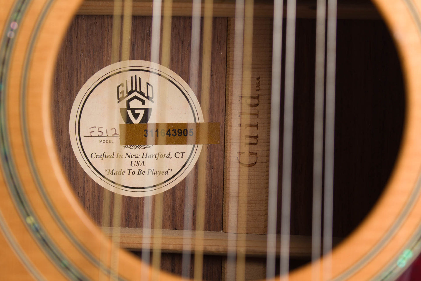 Guild F-512R 12 String Flat Top Acoustic Guitar (2014)