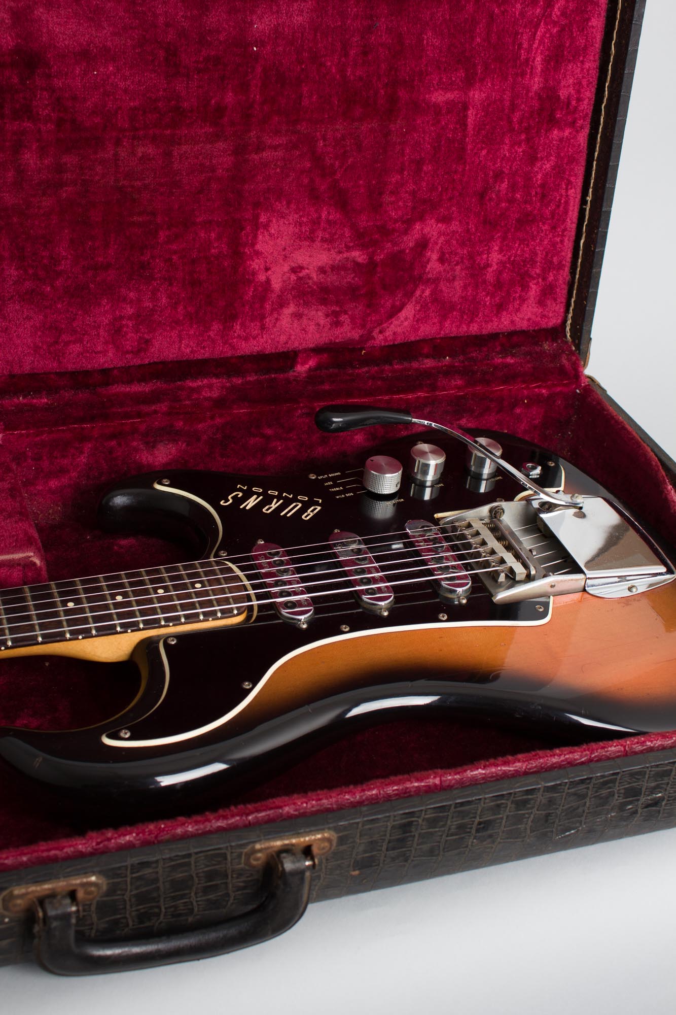 Burns Jazz Split Sound Solid Body Electric Guitar (1965)
