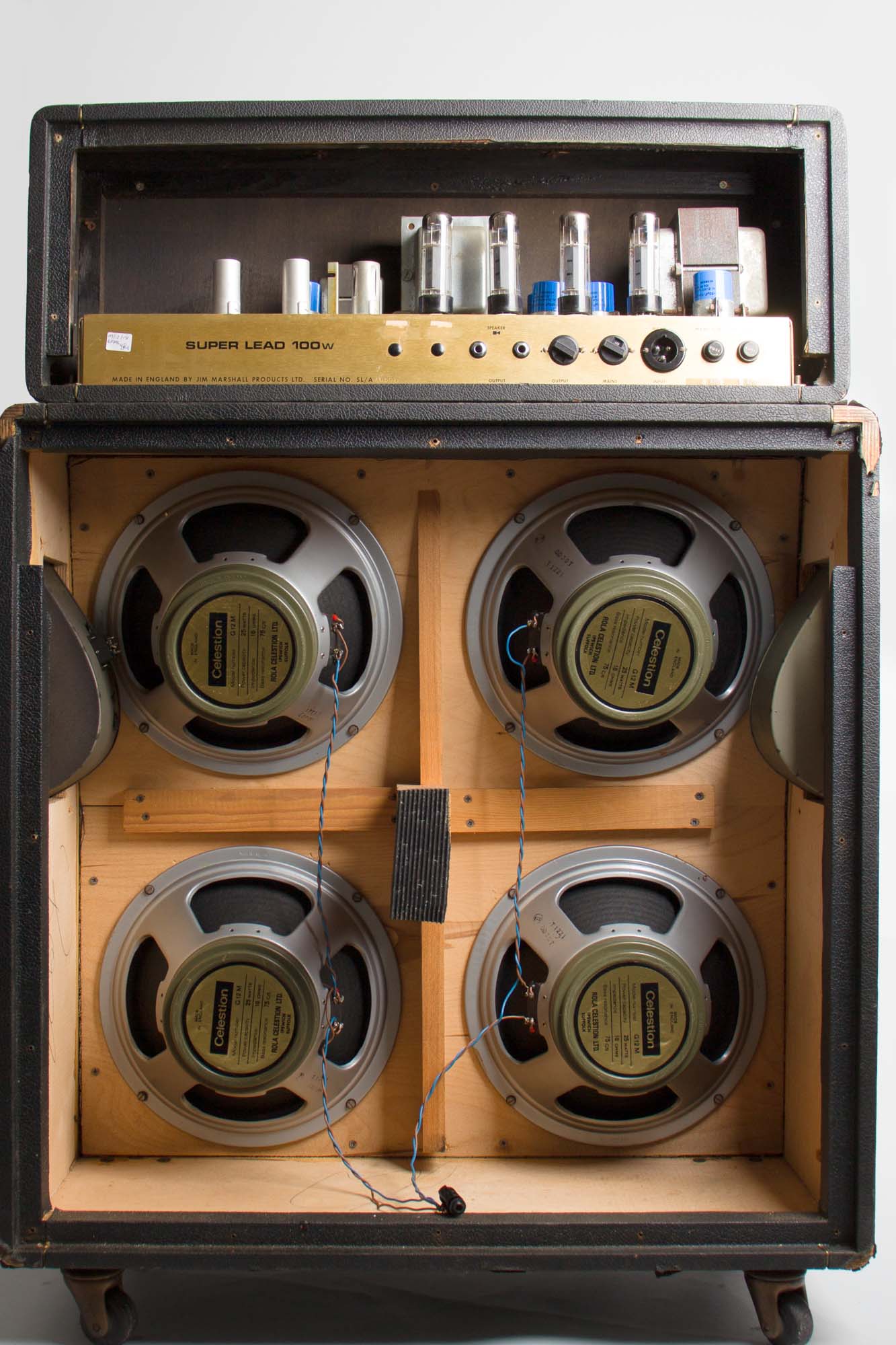 Marshall JMP Model 1959 Super Lead 100 w/Model 1960 4x12"" Extension Cabinet *LOCAL PICKUP ONLY* Tube Amplifier (1971)