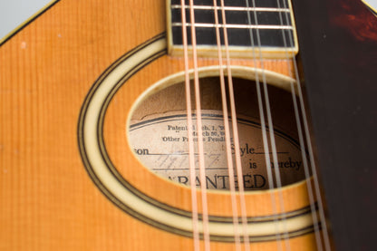 Gibson A-2Z Snakehead Carved Top Mandolin (1923)