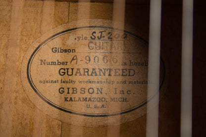 Gibson SJ-200 Flat Top Acoustic Guitar (1951)