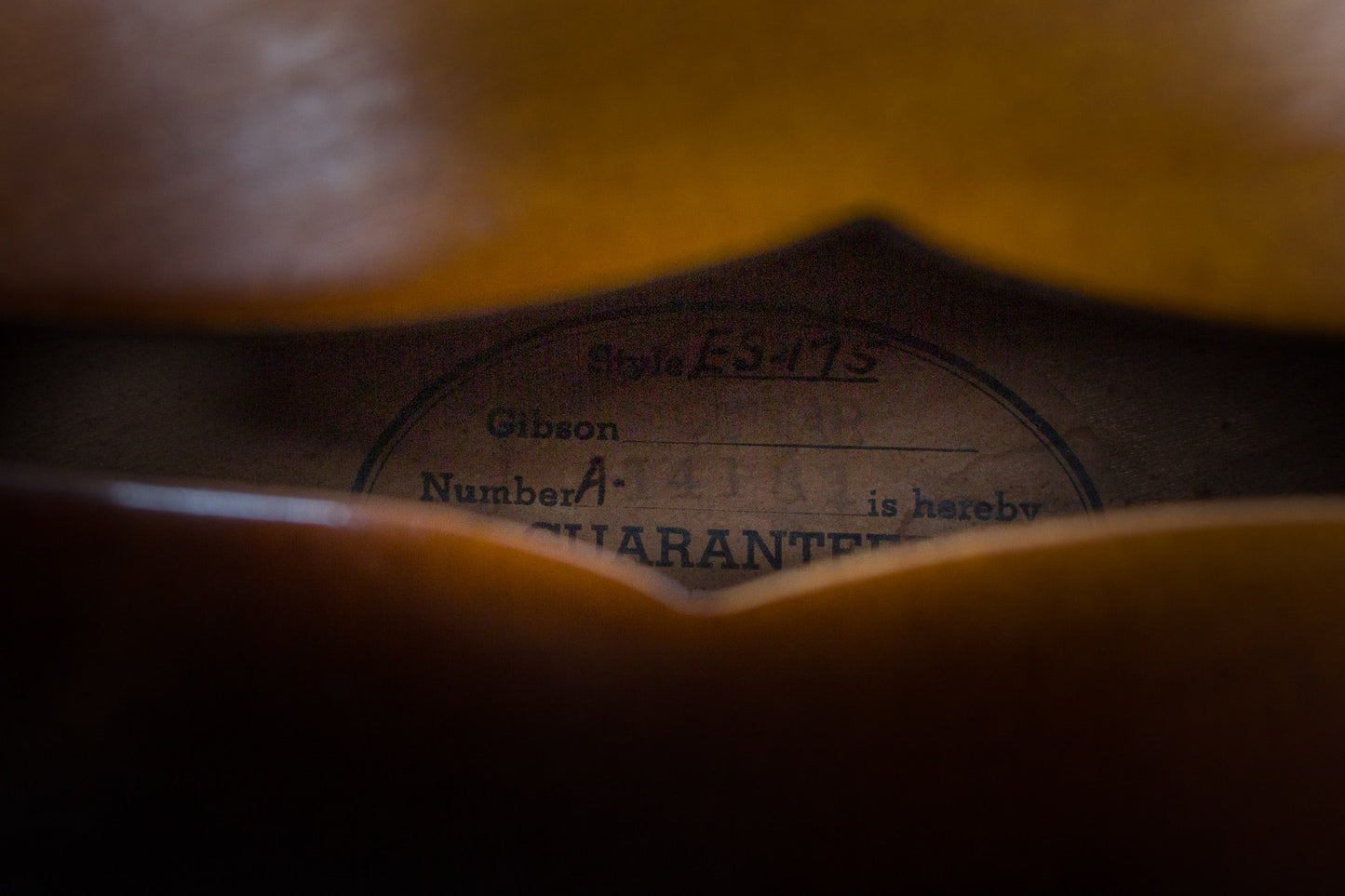Gibson ES-175 Arch Top Hollow Body Electric Guitar (1953)