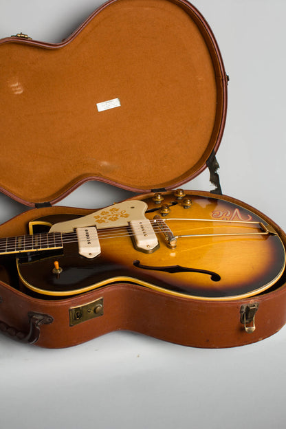 Gibson ES-295 Sunburst Custom Arch Top Hollow Body Electric Guitar (1953)