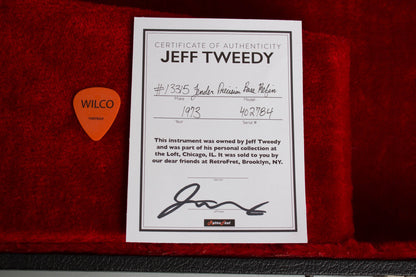 Fender Precision Bass Owned by Jeff Tweedy of Wilco Solid Body Electric Bass Guitar (1972/1975)