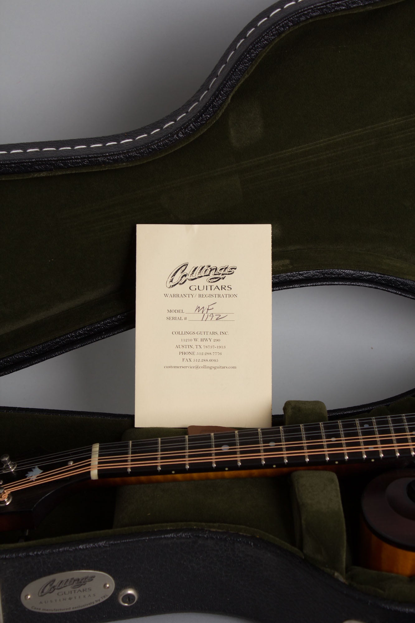 Collings MF Carved Top Mandolin (2010)