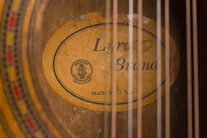 Oscar Schmidt C. Bruno & Son Lyra Model 493 12 String Flat Top Acoustic Guitar (1925)