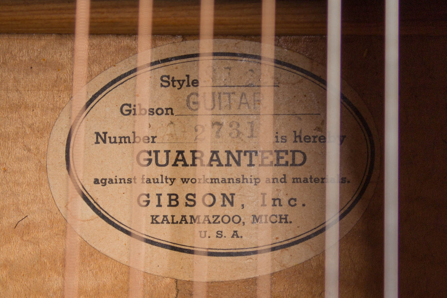 Gibson SJ-200 Flat Top Acoustic Guitar (1949)
