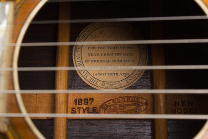 Washburn Style 388 Flat Top Acoustic Guitar (1900)