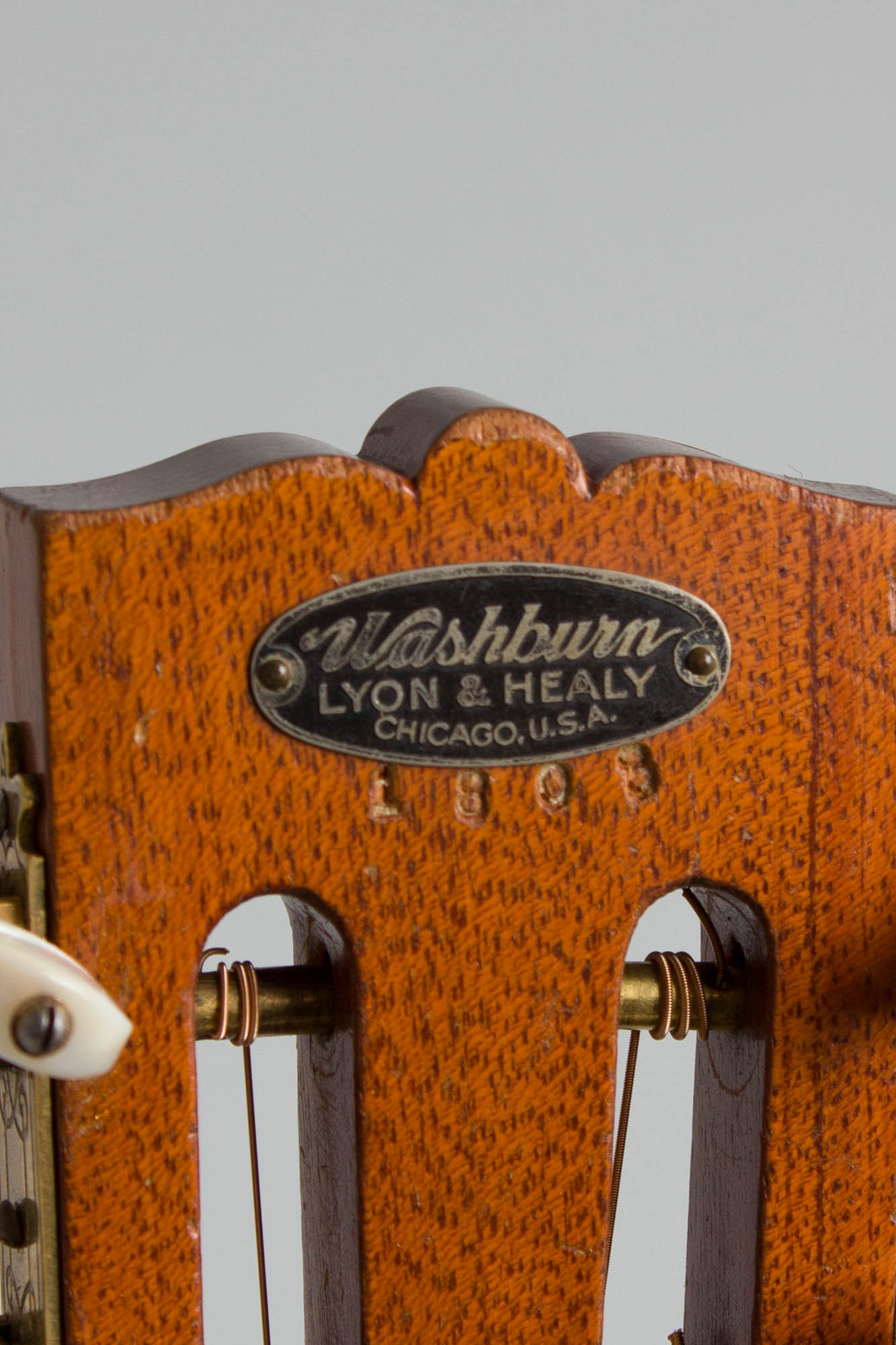 Washburn Model 5238 Deluxe Flat Top Acoustic Guitar (1930)