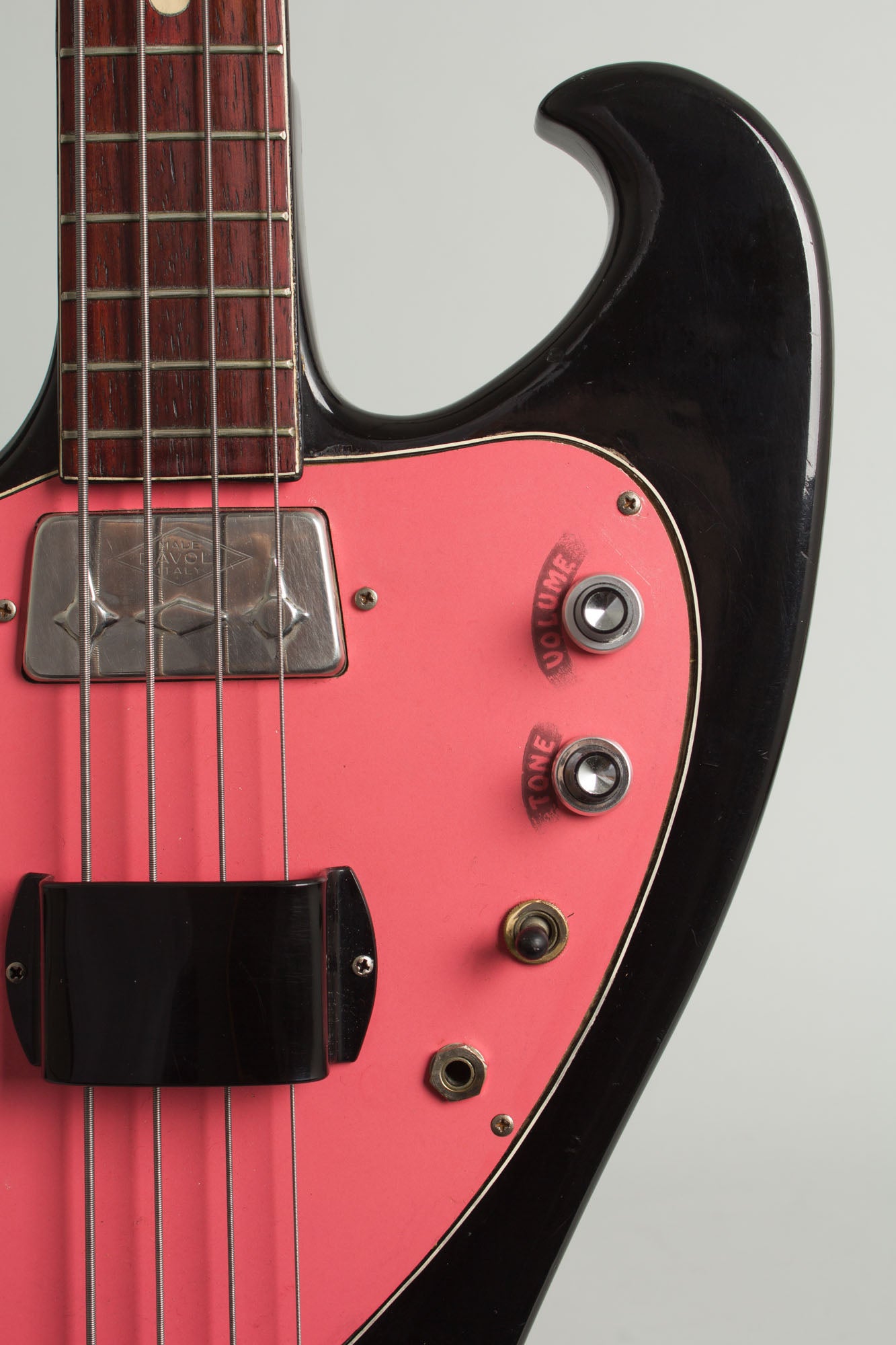 Wandre Etrurian II Solid Body Electric Bass Guitar (1965)