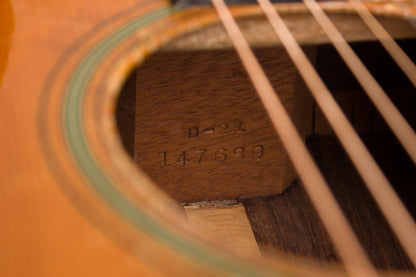 C. F. Martin D-21 Flat Top Acoustic Guitar (1956)