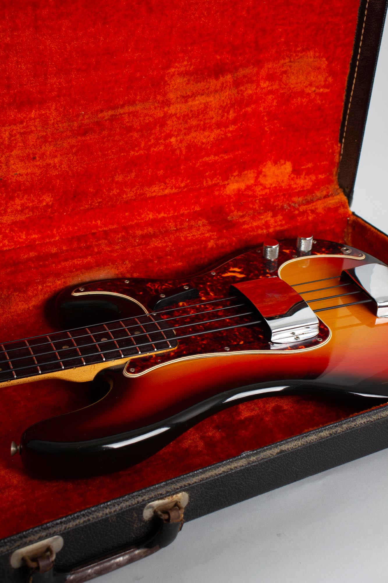 Fender Precision Bass Solid Body Electric Bass Guitar (1966)