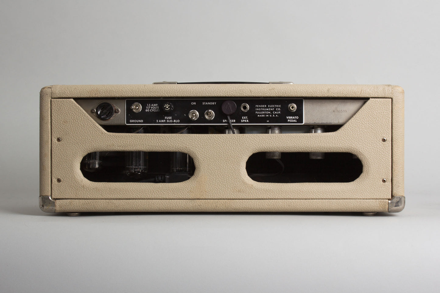 Fender Tremolux AA763 w/Larry Rodgers Reproduction 2x10 Cabinet Piggyback Tube Amplifier (1964)