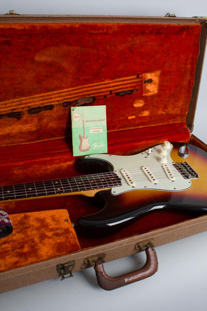 Fender Stratocaster Non-Tremolo Solid Body Electric Guitar (1962)