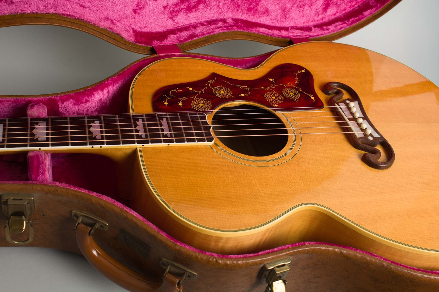 Gibson J-200N Flat Top Acoustic Guitar (1958)