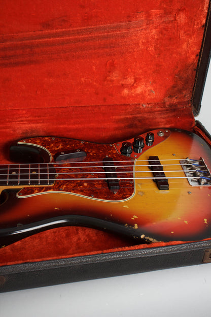 Fender Jazz Bass Solid Body Electric Bass Guitar (1965)