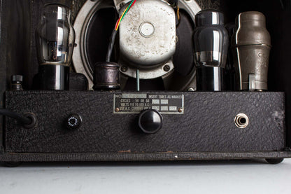 National-Dobro Corp. Bronson Singing Electric Lap Steel Electric with Matching Amplifier Guitar (1935)