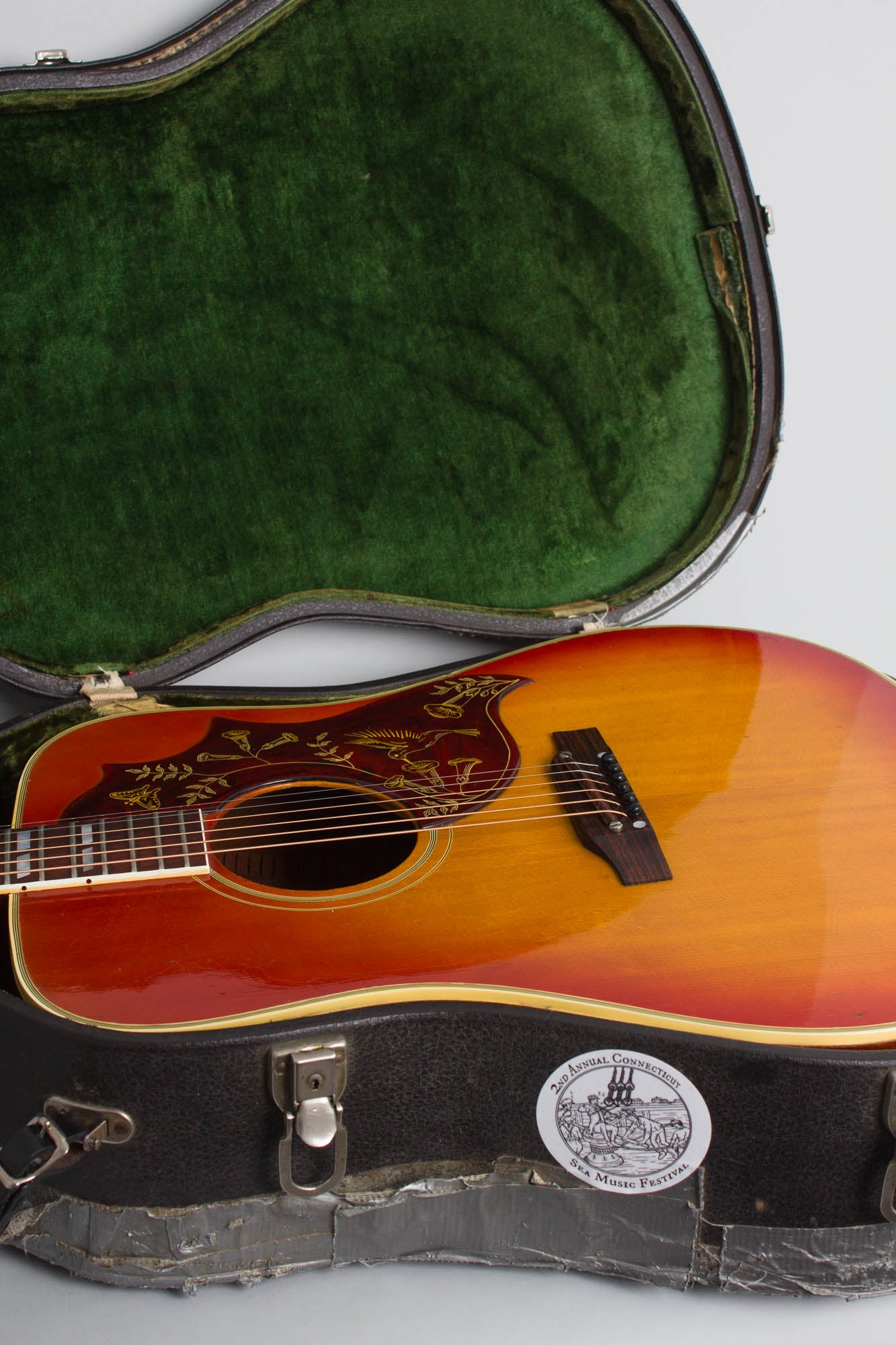 Gibson Hummingbird Flat Top Acoustic Guitar (1963)