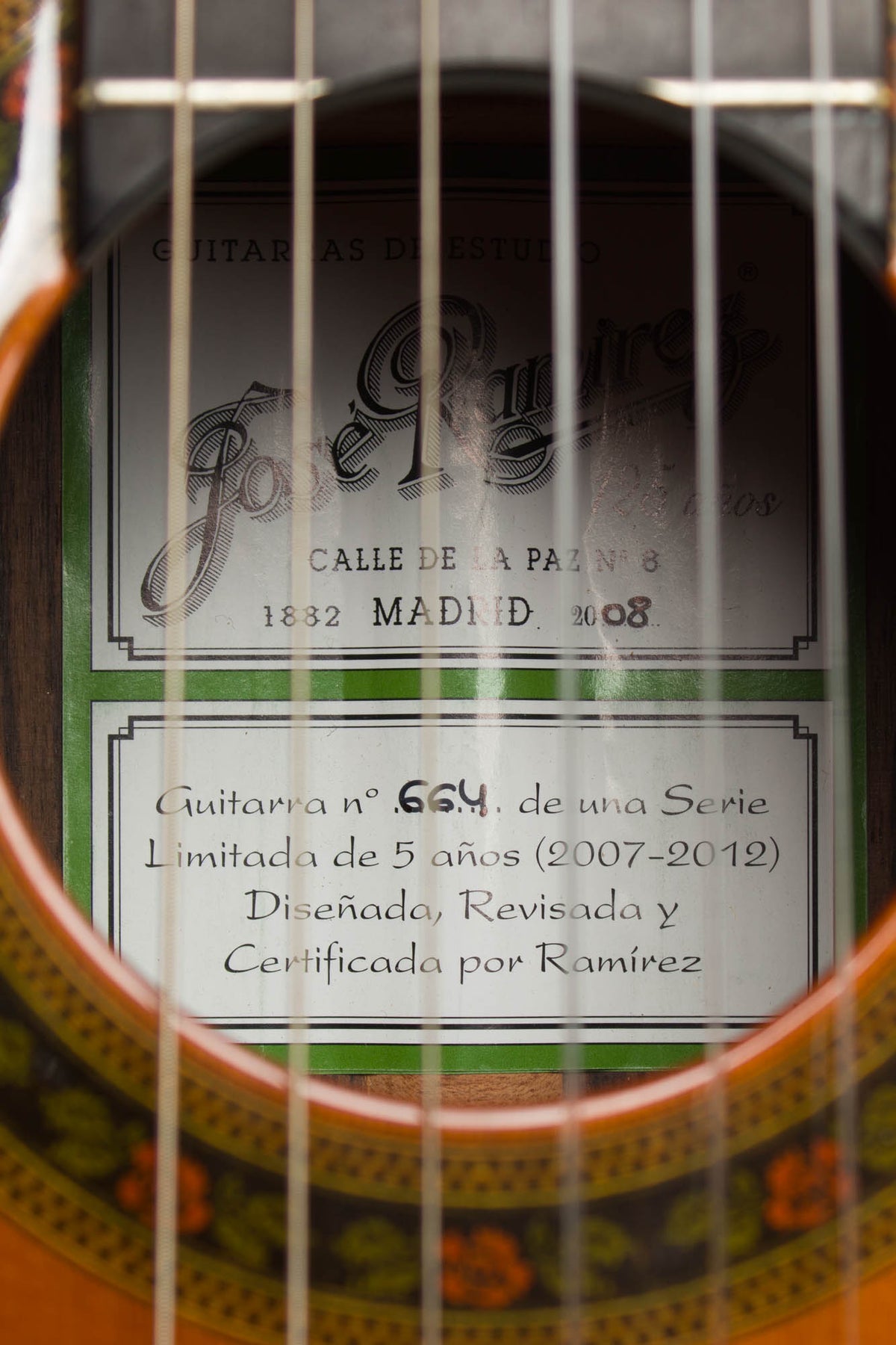 Jose Ramirez 125 Anno Classical Guitar (2008)