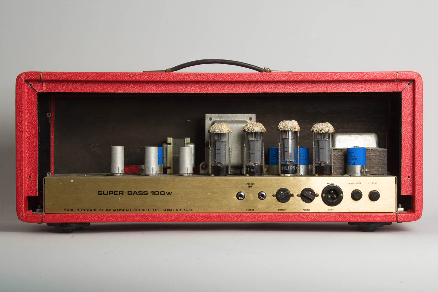 Marshall JMP Model 1992 Super Bass 100 Watt Tube Full Stack Amplifier (1971)
