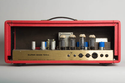 Marshall JMP Model 1992 Super Bass 100 Watt Tube Full Stack Amplifier (1971)
