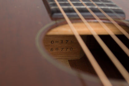 C. F. Martin 0-17H Flat Top Acoustic Guitar (1938)