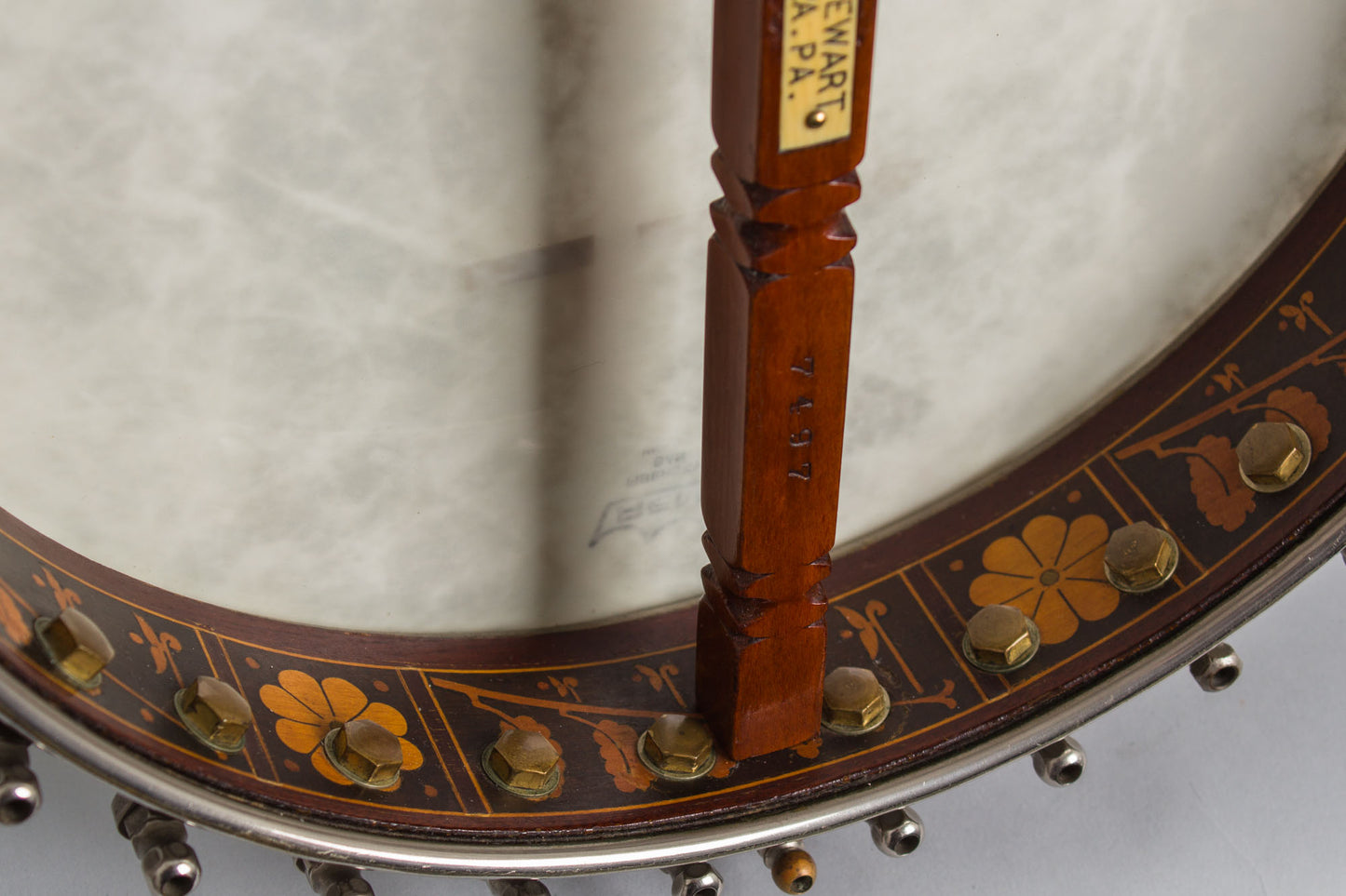 S. S. Stewart Extra Fine Presentation 5 String Banjo (1890)