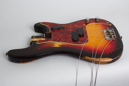 Fender Precision Bass Solid Body Electric Bass Guitar (1963)